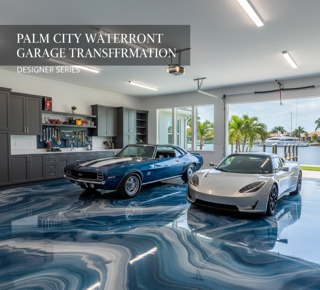 Palm City Waterfront Garage Transformation